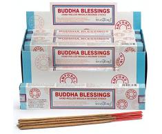 STAMFORD INC 37275 Buddha Segnungen Masala, Räucherstäbchen, Schwarz, One Size, 15 Stück