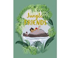 Komar Disney Wandbild Jungle Book Friends | Kinderzimmer, Babyzimmer, Dekoration, Kunstdruck | ohne Rahmen | WB091-30x40 | Größe: 30 x 40 cm (Breite x Höhe)