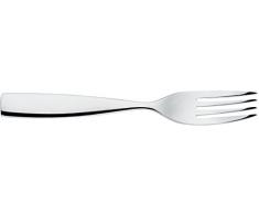 Alessi Dressed Tafelgabel, Edelstahl, Silber, 19 x 4 x 2.2 cm, 6-Einheiten