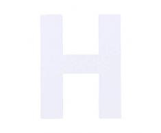 Tim&Lin weiße Holzbuchstaben für Dekoration, Holzbuchstaben zum Aufhängen von Wandbuchstaben für Zuhause, Schlafzimmer, Büro, Hochzeit, Party, Dekoration Höhe: 15 x 11,4 x 1,9 cm