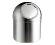 blomus 66654 Edelstahl Pushboy Abfalleimer