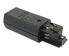 Deko-Light Schienensystem 3-Phasen 230 V, Einspeiser rund rechts, 220-240 V AC/50-60 Hz 444520