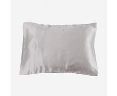 Lilysilk, Maulbeerbaum, Seide 100 %, Baby, Kleinkind, Kissenbezug, 19 Momme, Silbergrau, 12 x 16