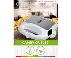 CAMRY Sandwich-Maker 750 W, Schwarz, Mehrfarbig, Einheitsgröße