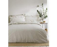 The Linen Yard Bettwäsche-Set Hebden, Natur, Einzelbett