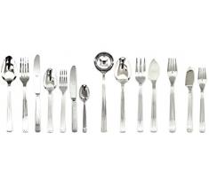 Mepra SPA 101922113 Besteckgarnitur, Design Sole, 113-teilig