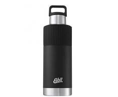 Esbit Isolierflasche Sculptor | Edelstahl | BPA-Frei | Schwarz, Silber, Grün | 0,75, 1L | Wasser, Sport, Outdoor, Angeln