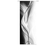 Home Fashion Raumteiler, Stoff, Grau, 245 x 90 cm