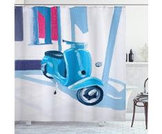 ambesonne Polyester-Decor Kollektion-Badezimmer Dusche Vorhang, Textil, Multi 9, 69W x 84L