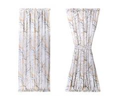 Türvorhang mit Zweigmuster Traditionell 50X40 #Branch Yellow| Door