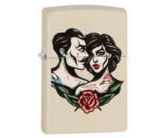 Zippo Feuerzeug, Messing, Individual Design, Original Pocketsize