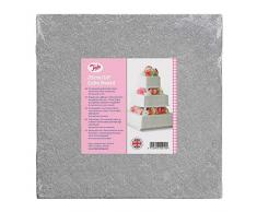 Tala Kuchenplatte, quadratisch, 25,4 cm, Silber