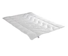 Irisette warme Winterdecke Steppbett Lara, aus edlem Baumwolle-Feinperkal, 95 Grad waschbar, inkl. Aufbewahrungstasche, 200 x 200 cm, weiÃ