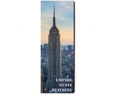 EMPIRE STATE BUILDING Panorama Kühlschrank Magnet New York Travel Souvenir