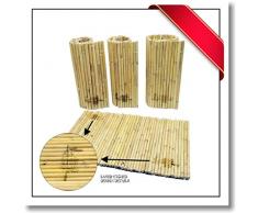 Innovatronix Tischsets aus Bambus, für Esszimmer, Foyer-Tisch, Sommerpartys und den täglichen Gebrauch, 30,5 x 45,7 cm, Lasergravur