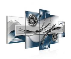 Bilder Abstrakt Wandbild Vlies - Leinwand Bild XXL Format Wandbilder Wohnung Deko Kunstdrucke - MADE IN GERMANY - Fertig zum Aufhängen 100253a