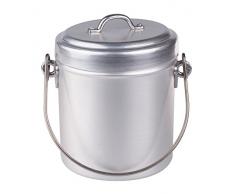 Agnelli Milchtopf mit Deckel matt Finish, Cod. fama21112 Durchmesser 120 mm