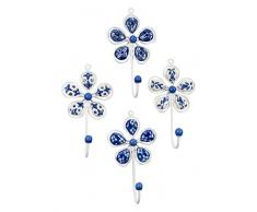 Royal re-033 4er Set Kleiderbügel, Keramik, 8 x 11 x 19 cm, Mehrfarbig