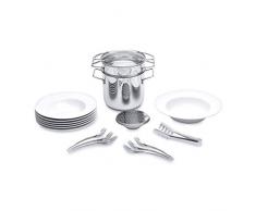 Berghoff Studio 1100890 Nudeltopf, für Spaghetti, Edelstahl