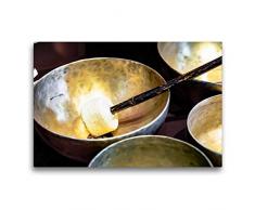 Premium Textil-Leinwand 75 x 50 cm Quer-Format Garten & Art | Wandbild, HD-Bild auf Keilrahmen, Fertigbild auf hochwertigem Vlies, Leinwanddruck von Dieter Meyer