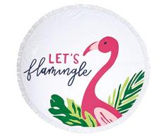 Mud Pie Strandtuch 59 Dia Lets Flamingle