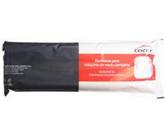 LACOR 2 Spulen flach Staubsaugerbeutel, 22 x 5–28 x 5 m, Transparent