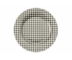 Maxwell & Williams S82005 Art Deco Teller, Frühstücksteller, Kuchenteller, Glencheck, in Geschenkbox, Porzellan