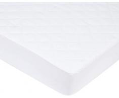 Pikolin Home Faser-pa26000pk120bla Matratzenschoner Polsterung Milbenschutz, Atmungsaktiv, Bett 120, Baumwolle, Weiß, King, 135.0 x 190.0 x 1.0 cm