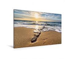 Calvendo Premium Textil-Leinwand 120 cm x 80 cm quer, EIN Motiv aus dem Kalender Lichtspiele auf der Halbinsel DarÃ | Wandbild, Bild auf Keilrahmen, Fertigbild Leinwand, Leinwanddruck Natur Natur