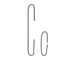 Brite Star Traditionelles Ornament Haken, Set von 4