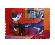 Fridolin 19804Â Wachtmeister Ivano mit Maus Reinigungstuch fÃ¼r LÃ¼nette Micro Faser/Chiffon Mehrfarbig 18Â x 12,5Â x 1Â cm