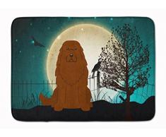 Carolines Treasures Fußmatte für Halloween, gruselig, kaukasischer Schäferhund, 48,3 x 68,6 cm, Mehrfarbig