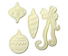 JEM Ausstech & Prägeset Weihnachtskugeln 4-teilig