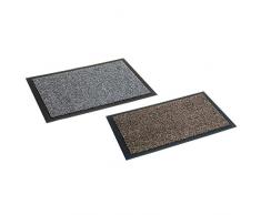 Astra Sauberlaufmatte Granat 60x80cm in grau, Polypropylen, 60 x 80 x 2 cm