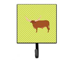 Caroline s Treasures ankole-watusu Kuh grün Wandhaken, Multicolor, S