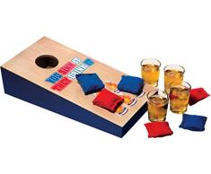 Home Essentials & Beyond funville Trinken Toss Spiel mit Schnapsgläser, klar