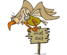 Indigos 4051719868876 Wandtattoo ME254 schÃ¶ner Vogel Wegweiser 40 x 38 cm