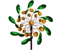 Summerfield Terrace 10018664 Solar-Windmühle, 198,1 cm, Mehrfarbig