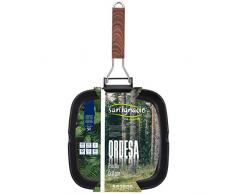 San Ignacio Q3002 Bräter 24 x 24 x 3,7 cm mit Induktion Ordesa, Aluminiumguss