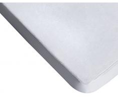 San Carlos Coral Matratzenschoner, Mikrofaser, Weiß, Einzelbett, 195 x 90 x 2 cm