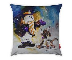 Bonamaison Dekorativ Kissenhülle, Kissenbezug, Zierkissenbezug, Wohnkultur, Für Sofa, Kaffeestube, Größe: 45X45 cm - Entworfen und hergestellt in der Türkei