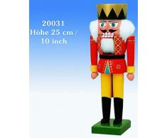 KWO Olbernhau 20030 Nussknacker König 19 cm