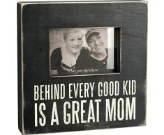 Primitives by Kathy 28402 Geschirrtuch aus Baumwolle, Mama I Cant Say I Love You Enough Shabby Chic 10 x 10-Inches Great Mom