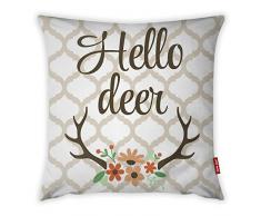 Bonamaison Dekorativ Kissenhülle, Kissenbezug, Zierkissenbezug, Wohnkultur, Für Sofa, Kaffeestube, Größe: 45X45 cm - Entworfen und hergestellt in der Türkei