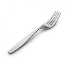 Alessi ANF06/5 Itsumo Dessertgabel, Stainless Steel, Edelstahl