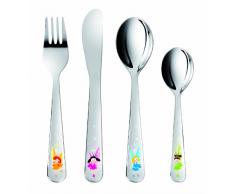 Tescoma Bambini Tischservice-Set mit Feen-Motiv, bestehend aus Teller, Schüssel, Eierbecher und Tasse