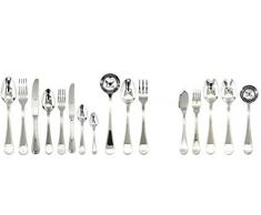 MEPRA Hohlgriff Boheme Besteck Set, Silber, 126
