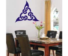 INDIGOS 4052166050074 Wandtattoo w284 Ornament Orien Wandaufkleber 80 x 75 cm blau