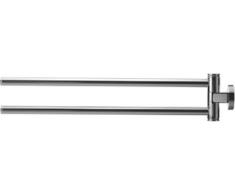 Duravit 0099221000 Handtuchhalter D-Code 2-armig, beweglich, 445 mm, verchromt