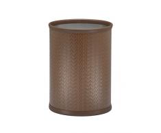 Kraftware San Remo Pinecone Oval Abfall Korb, braun, 35,6 cm